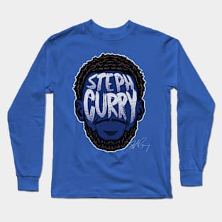 Steph Curry Golden State Player Silhouette Long Sleeve T-Shirt